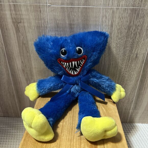 2022 Series 1 POPPY PLAYTIME Blue Scary Hugh Wuggy 8" Plush - Picture 1 of 3